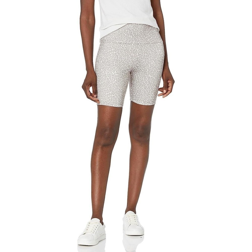 AFRM Lawson High Waist animal Print  Bike, Gym, Shorts Stretch  Size S NEW